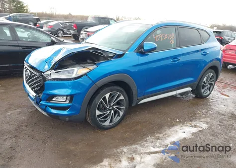 2020 Hyundai Tucson Sport z USA, uszkodzony, nr VIN KM8J3CAL9LU171327